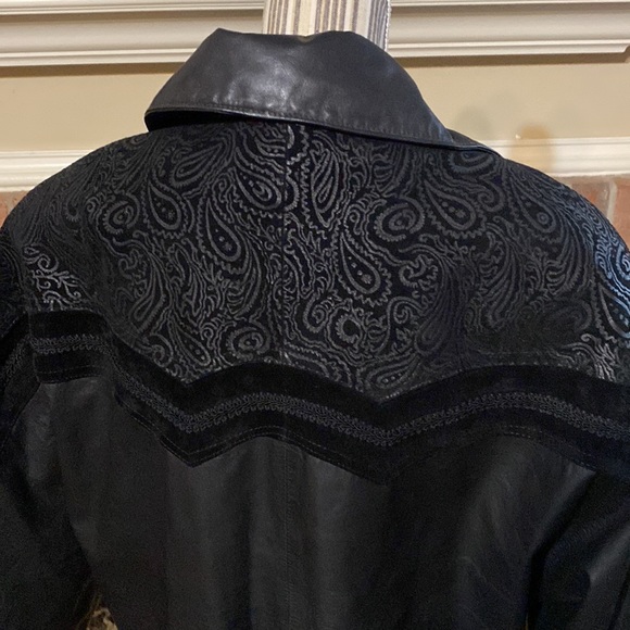 💥 COMINT | Vintage 80s Genuine Leather Jacket | Size: M - Picture 9 of 16